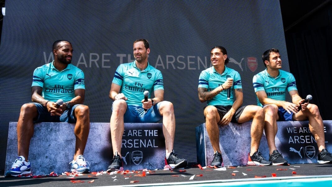 Arsenal third kit launch