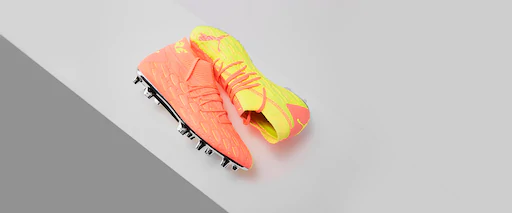 Puma Future 5.1 Netfit FG/AG - Energy Peach/Fizzy Yellow - Image 9