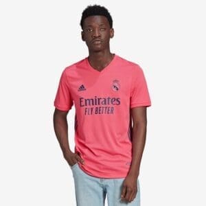 adidas Real Madrid 20/21 Away Shirt Authentic - Spring Pink